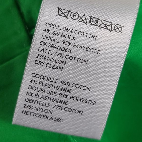 Collette Dinnigan Vibrant Green Pleated Trellis Dress Size 14 - Picture 10 of 11